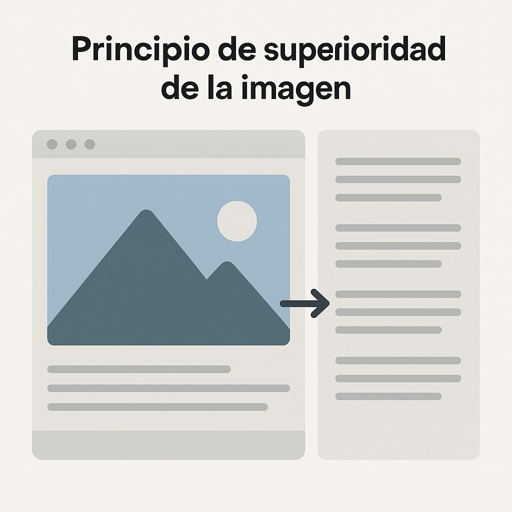 el efecto superior de la imagen